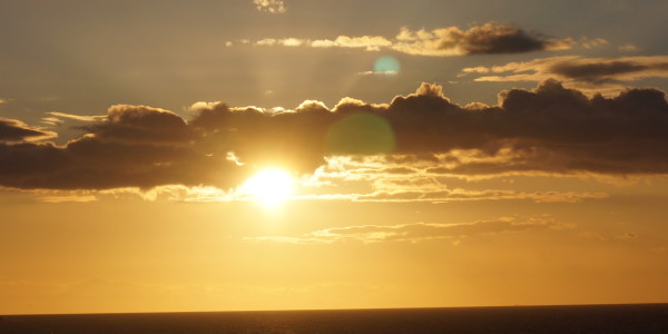 Sonnenuntergang in Warnemünde 2